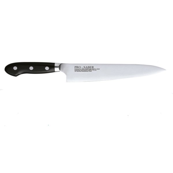 Photo1: PRO-SABER Black  Gyu-To, Chef's Knife 18cm (1)